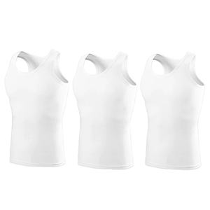 เสื้อกล้ามชายทุกขนาดเสื้อกีฬาผ้าฝ้ายเสื้อกีฬาชายเสื้อยาวปานกลางและเก่าขนาดใหญ่พิเศษ - Product Image 4