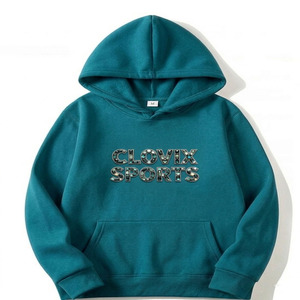 Sudadera con Capucha para Hombre de Alta Calidad al por Mayor, Diseño de Impresión DTF para Otoño e Invierno, Sudadera Informal Holgada de Punto de Poliéster - Product Image 3