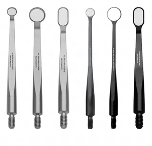 กระจกผ่าตัดขนาดเล็กพร้อมอุปกรณ์ทันตกรรมที่ได้รับการรับรอง CE เคลือบโรเดียม - Product Image 1