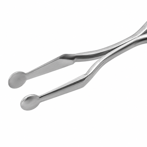 Instrumento de cirugía de cataratas Singer Sweep para diestros, de acero inoxidable, con punta de paleta y eje angulado, herramienta para pulido de cápsulas - Product Image 6