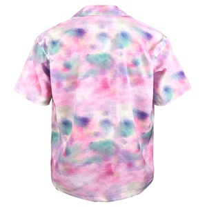 Custom Beach Hawaiian <b>Shirt</b> with All Over Sublimation Print Tropical Floral Design Short Sleeve Summer <b>Shirt</b> OEM Wholesale - Product Image 2