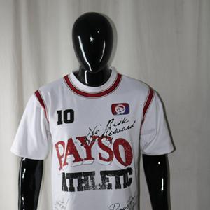 Customized <b>Plain</b> <b>White</b> color T <b>shirts</b> oversized 100% cotton Thick 250 GSM Custom embroidery screen printing emboss CLUSH SPORTS - Product Image 2