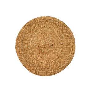 Cesto de Ropa Redondo de Seagrass Natural Tejido a Mano, Ecológico, con Tapa Extraíble y Forro Interior de Tela, para Almacenamiento de Ropa - Product Image 4