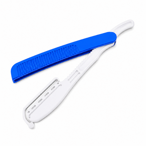 Navaja de Afeitar Desechable de Acero Inoxidable de Alta Calidad con Hoja de un Solo Filo para Hombre, Mango de Plástico para Barbería - Product Image 3