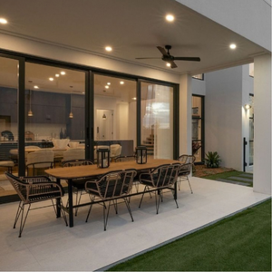 Garantie 3 ans, ensemble de jardin en rotin et aluminium, design moderne, origine Vietnam, pour usage extérieur, résistant à l'eau - Product Image 1