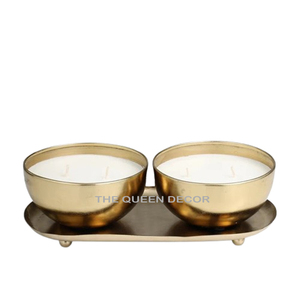 Hot <b>Bulk</b> Selling Aluminum Metal Round Shape Shinny Polished Hammered Texture Scented <b>Candle</b> <b>Bulk</b> Selling - Product Image 3