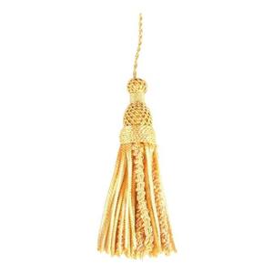 Custom Made Metallic Bullion <b>Small</b> Fringe Tassel OEM Custom Gold Bullion Tassels Wholesale Metallic Bullion Tassel High Quality - Product Image 1