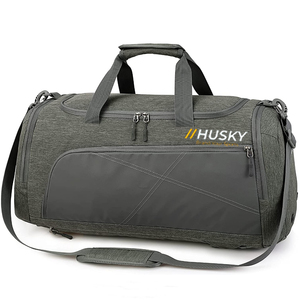 HUSKY SPORTSWEAR High Quality Polyester Convertible <b>Backpack</b> Duffel Zipper Hasp Closure USB Charging Camouflage Anti-Theft - Product Image 3