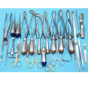 36 Pcs Oral Dental Surgery Extraction Instrument Kit German Stainless Steel Elevators Forceps Reusable Autoclavable Durable <strong>Paco</strong> - Product Image 1