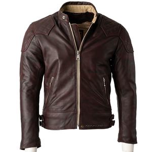 Veste de course blindée pour hommes avec vestes en cuir de moto vestes en cuir de moto Street Biker pour hommes avec un bon tissu - Product Image 1