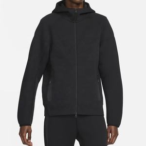 2024 nouveau design sweats à capuche avec poches zippées nouveauté unisexe fermeture éclair pull à capuche coton polaire - Product Image 1