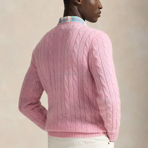 Elegant Cotton Turtleneck Men's And Women Long-sleeve Thick Knitted <b>Cable</b>-<b>knit</b> <b>Sweater</b> Winter for Pullover for Cross-border - Product Image 4