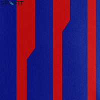 Maillot de football personnalisé à manches courtes, léger, respirant, tissu à séchage rapide, impression par sublimation, vêtements d'équipe, clubs sportifs