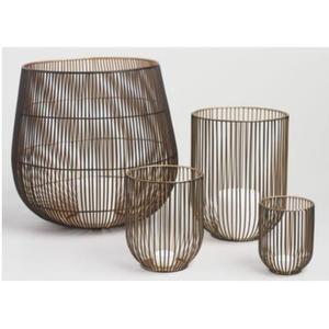 Porte-bougie décoratif de haute qualité avec finition plaquée or, design en forme de feuille, porte-bougie à thé - Product Image 3