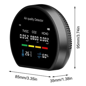 Máy Dò CO2 Cầm Tay NDIR Giám Sát Chất Lượng Không Khí MINI Carbon Dioxide Giám Sát TVOC HCHO Nhiệt Độ Độ Ẩm - Product Image 5