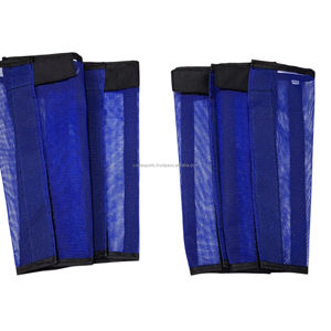 Meilleurs 4-en-1 protège-jambes en maille respirante pour chevaux – Bottes anti-mouches en nylon pour chevaux - Product Image 1