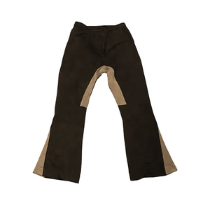 Dual Layer Woven Defense Plaid Trousers Men Winter Street Wear Heavy Weight Wide Leg High Density Bottoms - Product Image 5