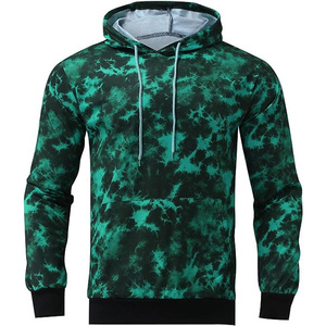 Sweat-shirt à capuche surdimensionné vintage personnalisé de haute qualité en tissu éponge épais avec broderie pour homme - Product Image 2