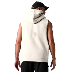 Winter <b>Workout</b> Gym <b>Hoodie</b> for Men 100% Cotton Solid Pocket Casual Breathable Sleeveless Wholesale Vests & Waistcoats - Product Image 4