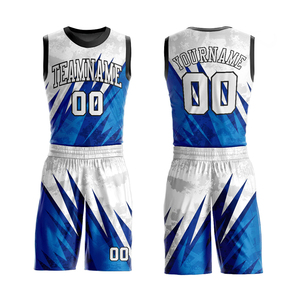 Maillot de basket-ball pour homme en tissu de qualité supérieure, ensemble uniforme de basket-ball personnalisé par sublimation avec logo et taille personnalisés, kit uniforme de basket-ball - Product Image 4