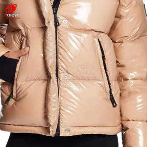 Premium Quality Durable Women Puffer Jackets For Daily Exercise Soft Comfort Stretchable Fabric Parka Style - Product Image 6