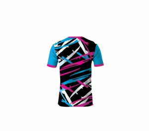 เสื้อยืดผู้ชายทรงสลิมฟิต ผ้าซับลิเมชั่น โพลีเอสเตอร์ 100% แห้งเร็ว พิมพ์ลาย ขายส่ง - Product Image 2
