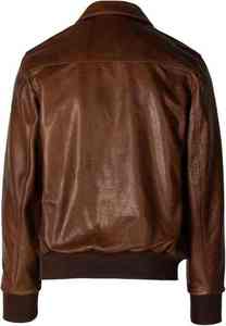 2026 New Design Premium Quality Material Wholesale Sheep Skin Men's Winter Warm Breathable Streetwear Leather <b>Jackets</b> - Product Image 6