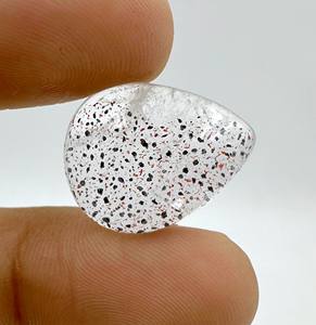 Cabujón de piedra preciosa Super Siete natural de 25.00 quilates, cabujón Super Siete de buena calidad para la fabricación de joyas, tamaño 23X18X9MM - Product Image 1