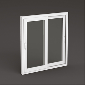 หน้าต่างบานเลื่อนอลูมิเนียมกระจกสองชั้นพร้อมมู่ลี่ในตัว - Product Image 3