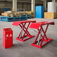 Table élévatrice à ciseaux hydraulique portable à hauteur moyenne, la meilleure plateforme élévatrice à ciseaux de Chine pour les élévateurs de voitures