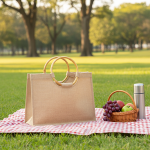 Export Quality Food Grade Jute <b>Bags</b> for International Food Packaging - Product Image 4