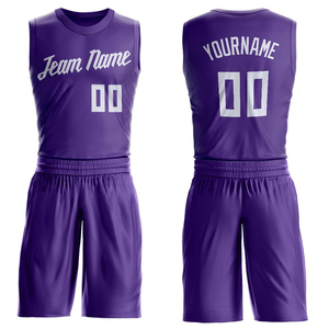 Uniformes de Baloncesto Sublimados 100% Poliéster, Camisetas Transpirables para Niños, Nombre del Equipo Personalizable, Estilo en Blanco, Servicio OEM - Product Image 2