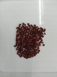 Granat rouge naturel 3,5 mm, taille triligne, qualité supérieure, pierre précieuse en vrac pour la fabrication de bijoux - Product Image 3