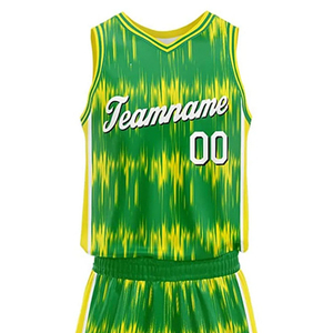 Ensemble short et maillot de basketball unisexe pour adulte, personnalisable avec nom d'équipe et logo, impression numérique, 100% polyester, vente en gros - Product Image 2