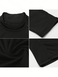 Camisetas de Compresión para Hombre de Verano de Alta Calidad, Transpirables, Elásticas en Cuatro Direcciones, de Secado Rápido, Manga Corta - Product Image 5