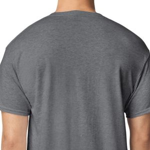 Camiseta de Manga Corta para Hombre, con Bolsillo en el Pecho, Algodón Premium, Cuello Redondo, Estilo Casual, Personalizable con Logotipo, Venta al Por Mayor - Product Image 4