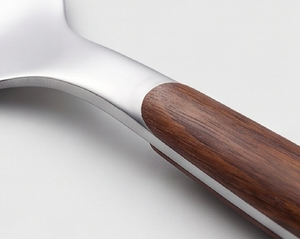 Elegant Cutlery Set In Stainless Steel With Wooden Handle <b>Mirror</b> Polish Dishwasher Safe Perfect For Restaurant Dining And Hotel - Product Image 2