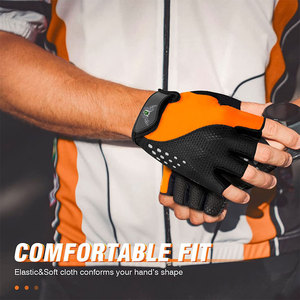 Anti Slip Padded Bicycle Gloves for Men Women Mountain Road <b>Bike</b> Custom <b>Bike</b> Gloves Half <b>Finger</b> Cycling Gloves - Product Image 6