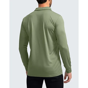 Polo tricoté élégant pour homme, coupe ajustée, collection été 2026, grandes tailles, hauts en maille, polos à manches courtes et revers pour homme, tendance - Product Image 2