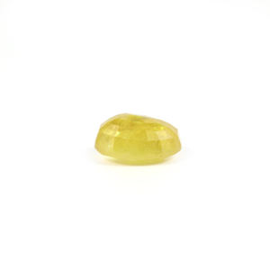 6.45 Carat Oval Faceted Yellow Sapphire Loose Gemstone for Fine Jewelry - Product Image 3