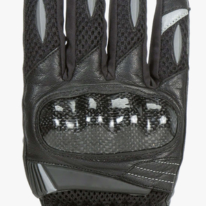 Gants de moto en cuir de vachette respirants et antidérapants SAAR INDUSTRIES, à doigts complets, fonction écran tactile, pour sports d'hiver et course, vente en gros - Product Image 6