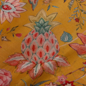 Tissu imprimé numérique, tissu en rayonne imprimé, tissu imprimé africain, motifs inspirés de la chinoiserie pour l'approvisionnement des boutiques - Product Image 2