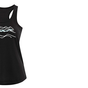 Custom Boutique Tank <b>Top</b> with Modern Cropped Silhouette High Quality Cotton Fabric and Private Label Production - Product Image 4