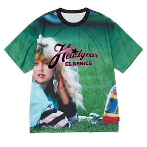 T-shirt personnalisé professionnel à sublimation intégrale pour hommes, tissu respirant 220 GSM, vêtements rétro hip-hop, tee-shirt OEM - Product Image 6