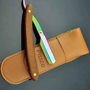 ด้ามจับมีดโกนแบบพับได้สำหรับช่างตัดผม ด้ามจับมีดโกนสำหรับโกนหนวด - Product Image 5