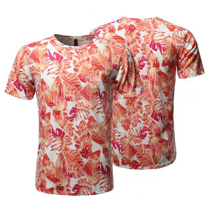 เสื้อยืดผู้ชายขายดี พิมพ์ลายทั่วตัว ผ้าฝ้ายถัก 100% สไตล์ลำลอง ใส่สบาย เหมาะกับหน้าร้อน สตรีทแวร์ ลายกราฟิก ทรงเข้ารูป ใส่ได้ทุกวัน - Product Image 3