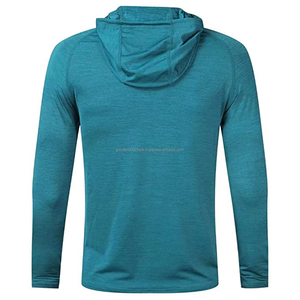 เสื้อมีฮู้ดสวมหัวสีขาวล้วนระบายอากาศได้สำหรับผู้ชาย - Product Image 6