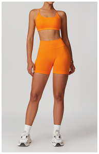 Shorts Deportivos Personalizados de Cintura Alta, Ajustados, con Efecto Push-Up, Sin Costuras, para Yoga y Gimnasio - Product Image 5
