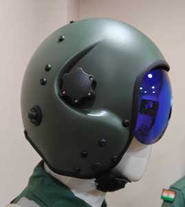 Casque intégral de pilote de chasse en fibre d'aramide et carbone, style double D, protection UV, taille M, Jupitor JT-07, garantie 1 an - Product Image 4