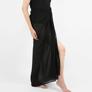Nouvelle Robe de Plage Tendance 100% Rayonne Sarong Cache-maillot de Bain pour Femmes Adultes Support OEM - Product Image 1